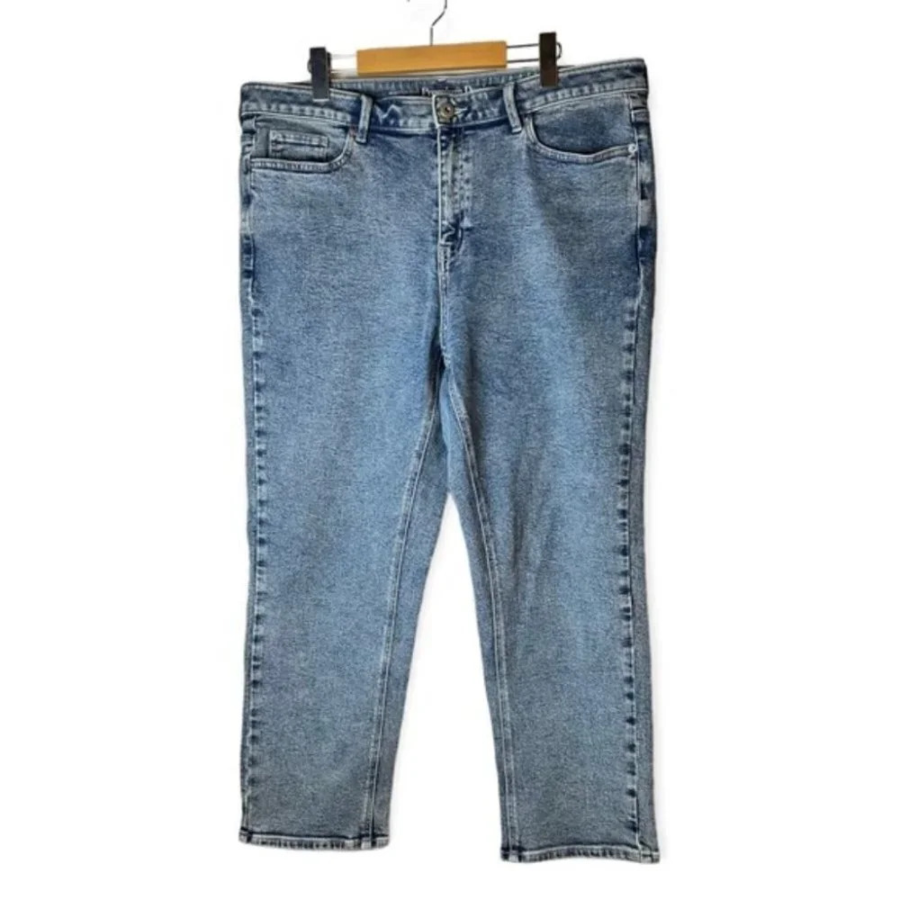 Addition Elle Premium Denim Bootcut Light Wash Jeans